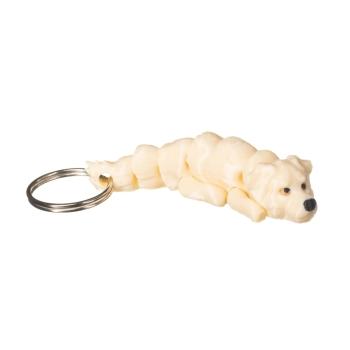 Golden retriever brelok do kluczy jasny wariant